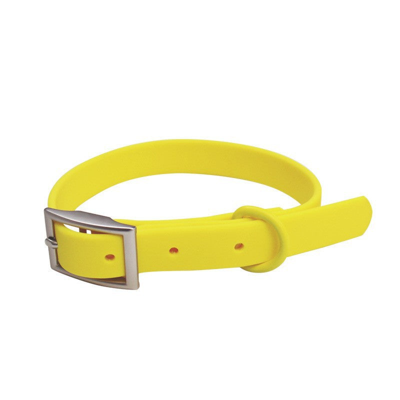 Wasserdichtes PVC Hundegeschirr Set – bissfest, 5 Farben, S/M/L, als Halsband, Leine oder Brustgeschirr