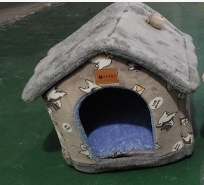 Faltbares Hundehaus & Hundehöhle – selbstwärmend, 13 Designs, S–L