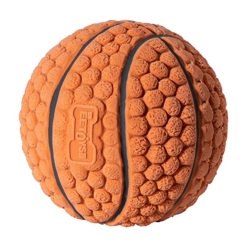 Latex-Basketball für Hunde – Apportieren, Zahnpflege & Stressabbau