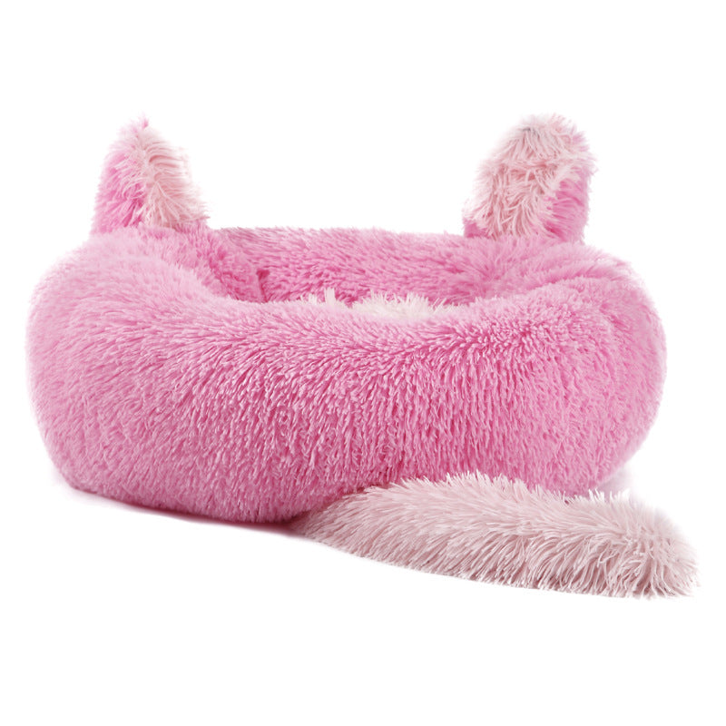 Hundebett mit Hasenohren – Weiches Kuschelbett für Hunde | Warm & Gemütlich