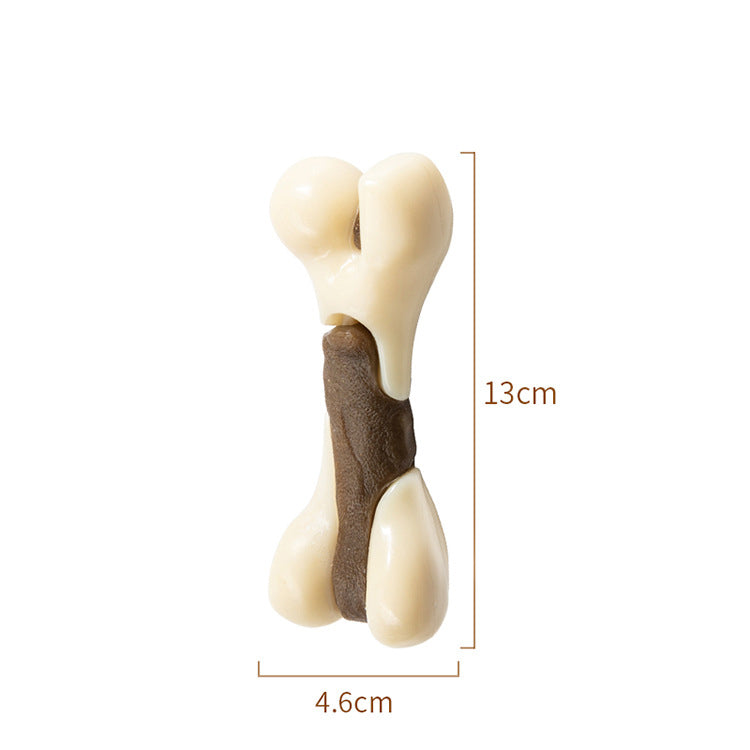Hunde-Kauspielzeug Nylon & Leder | 9 Formen | S–L | Zahnpflege
