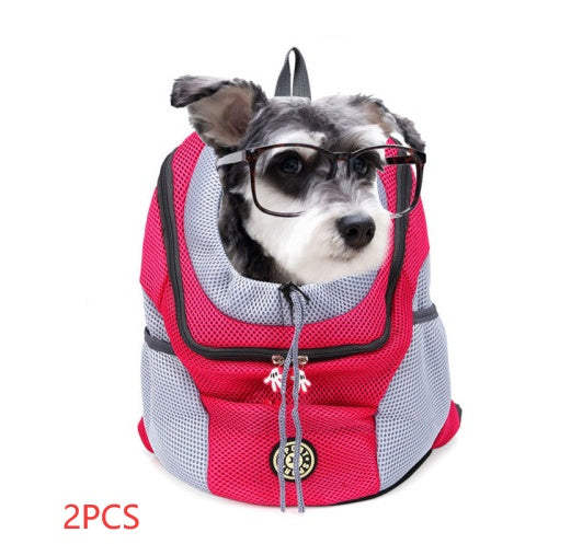 Hunde-Rucksack & Tragetasche – 5 Farben, S/L/XL, auch als Set