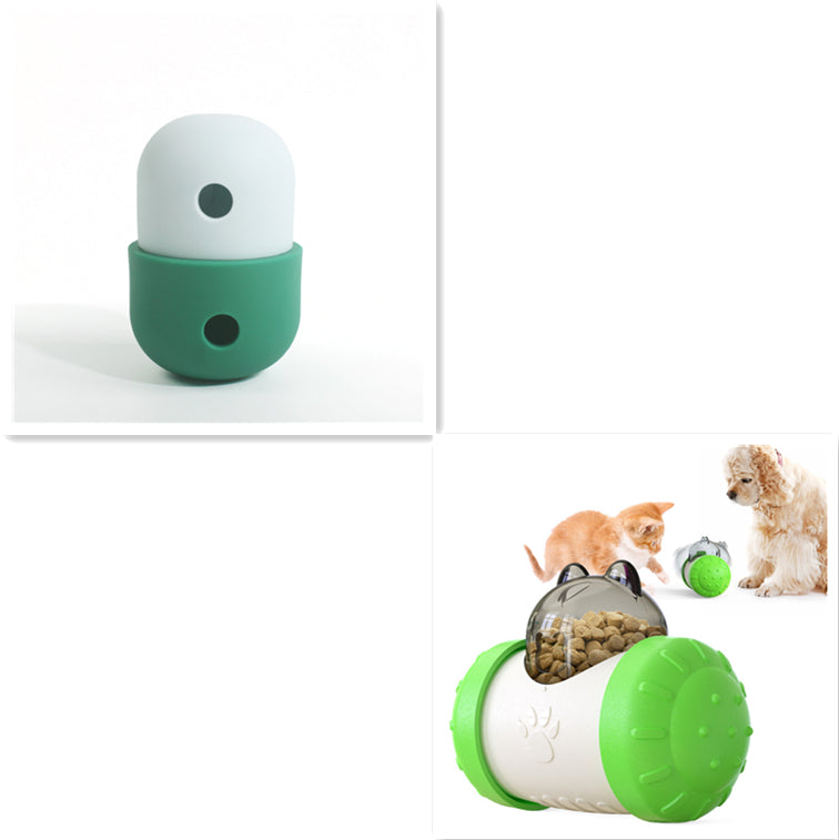 2-in-1 Silikon Futterball & Kauspielzeug für Hunde