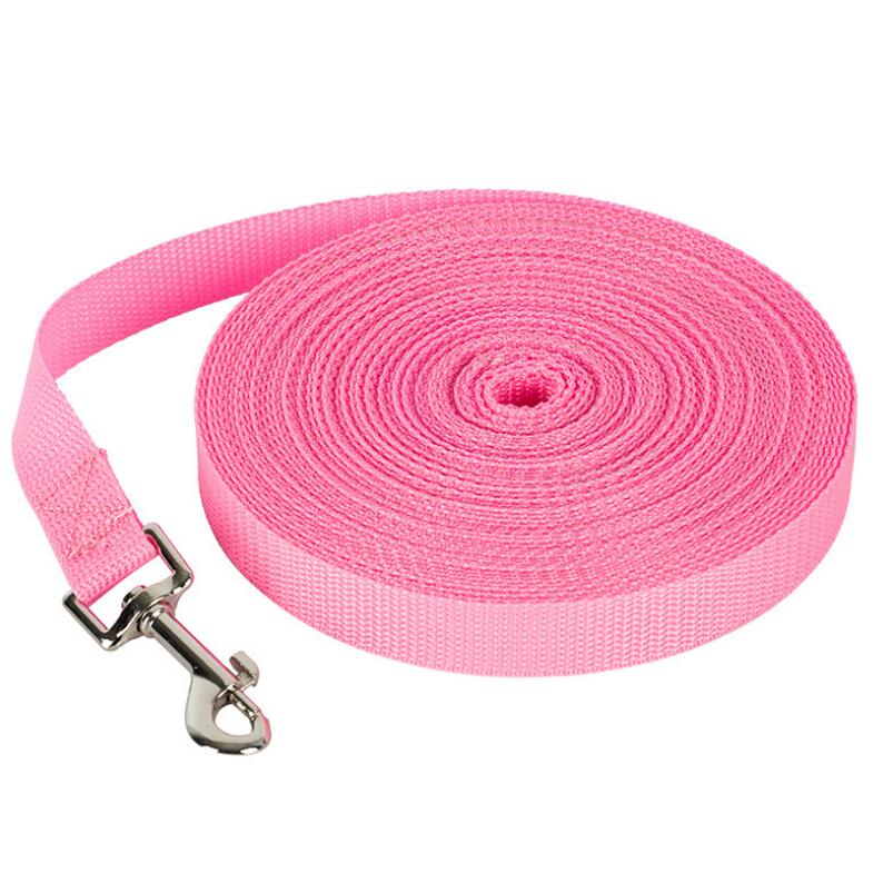 Nylon-Hundeleine – 5 Längen (1,5–10m), 5 Farben, für Hunde & Katzen