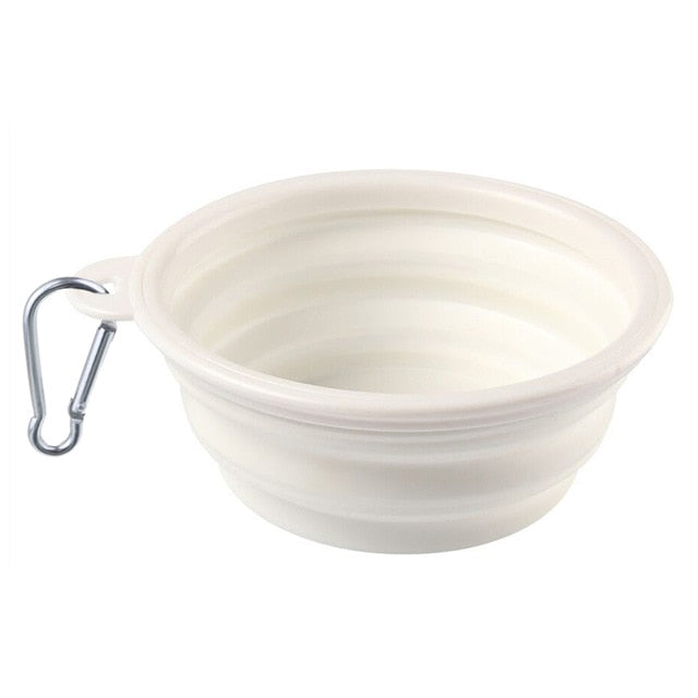 Portabler Silikon Faltnapf – 350ml, 24 Farben, für Wasser & Futter