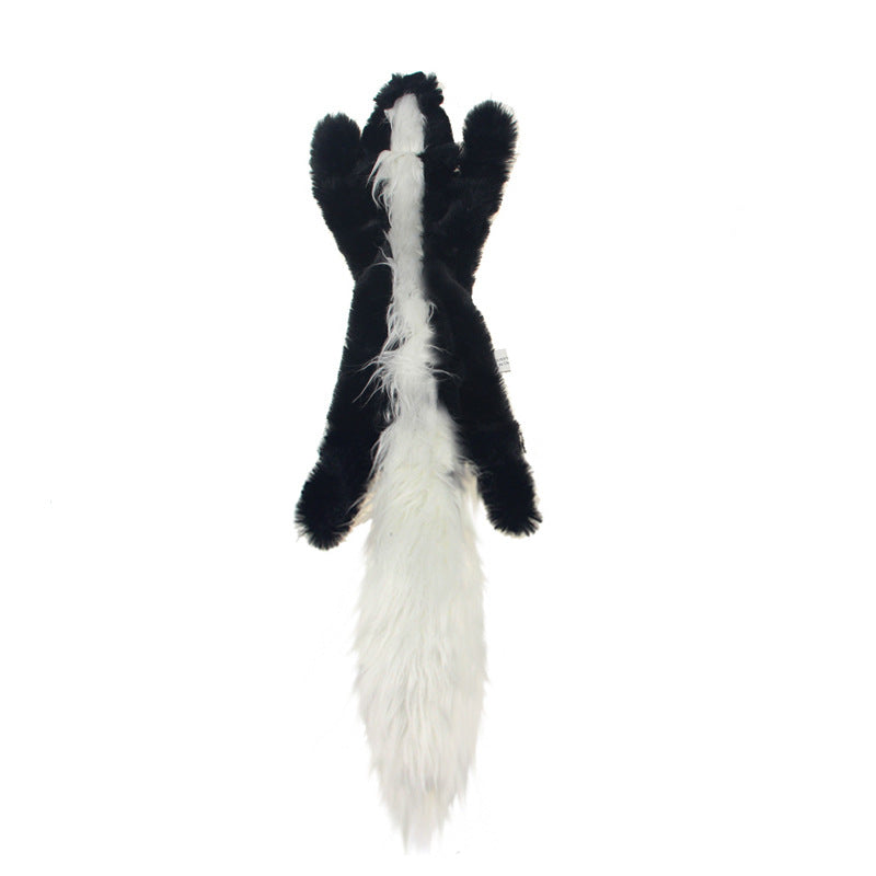 Plüsch-Tierspielzeug für Hunde – 45 cm, 2 Quietscher & 7 Tiermotive