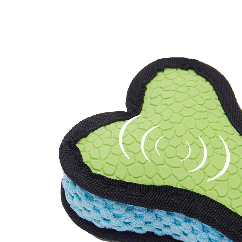 Latex-Quietschspielzeug für Hunde – Interaktives Zahnpflege-Spielzeug in 5 Formen