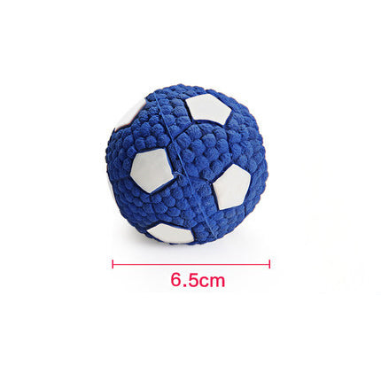Latex-Quietschbaelle fuer Hunde - Volleyball Tennis Football Rugby | Klein und Gross | Beissresistent