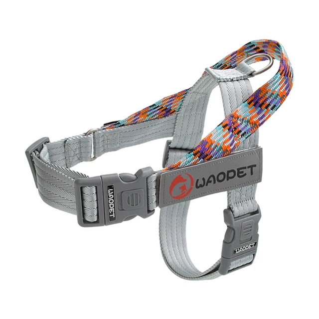 Hundegeschirr No-Pull – Reflektierend, Verstellbar, Nylon, S–L