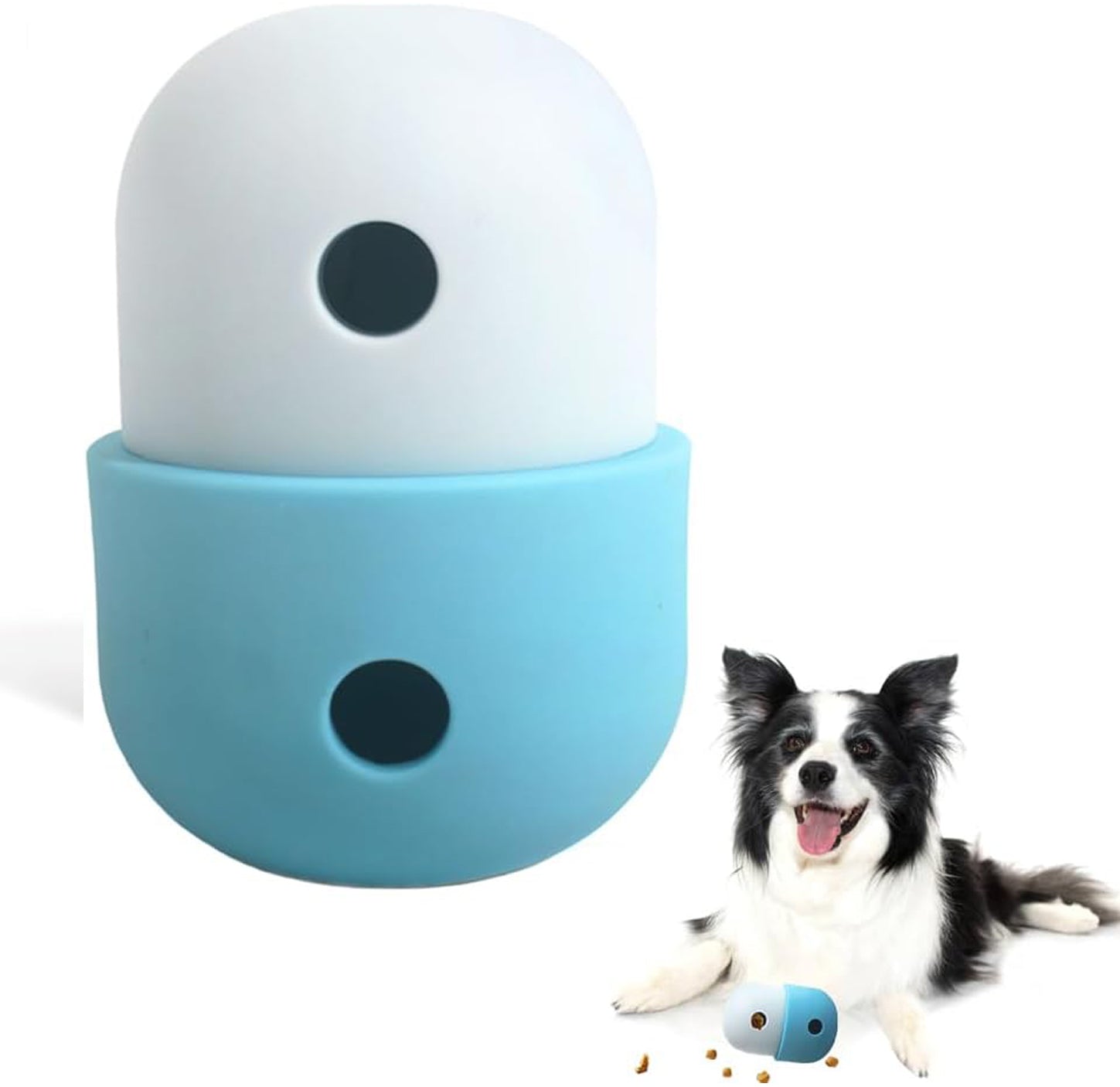 Rollender Leckerli-Ball für Hunde – Silikon, Slow Feeder & IQ-Training