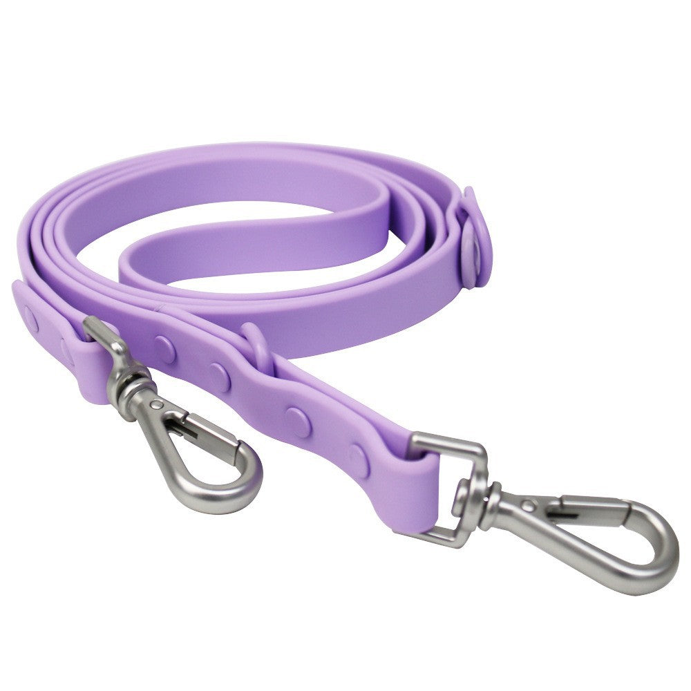 Wasserdichtes PVC Hundegeschirr Set – bissfest, 5 Farben, S/M/L, als Halsband, Leine oder Brustgeschirr