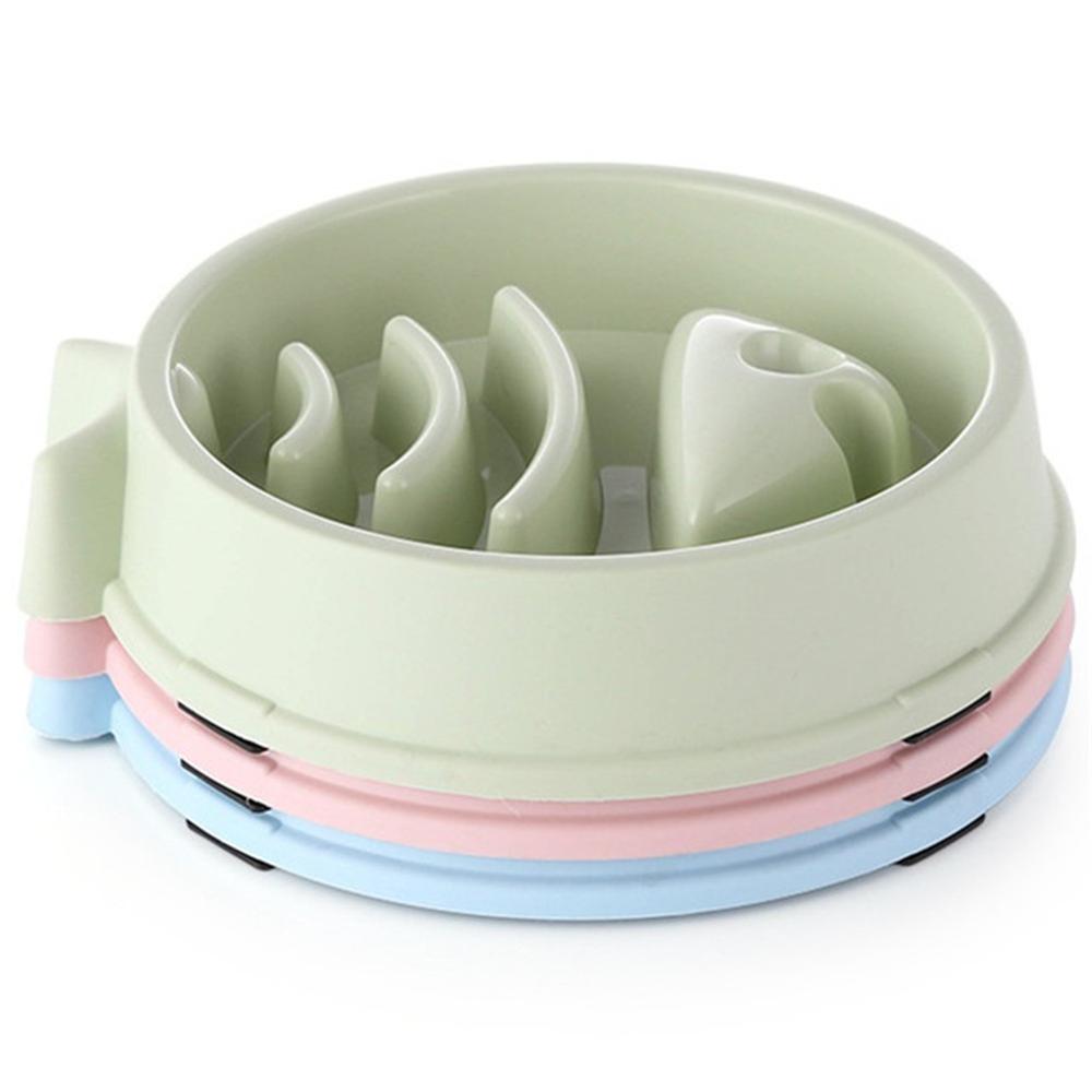 Slow Feeder Napf für Hunde – Fischgräten-Design gegen hastiges Fressen, Ø 21 cm