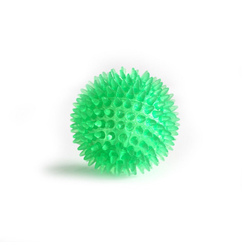 TPR Stachelball – Quietsch- & Zahnpflege-Spielzeug für Hunde, 6,5 cm