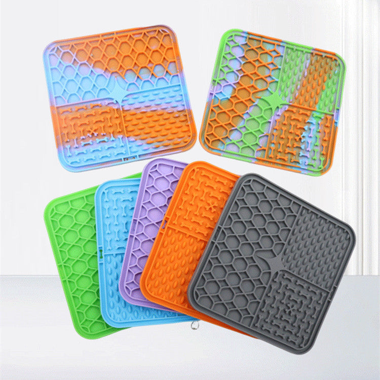 Silikon-Leckpad mit Saugnapf für Hunde – 15cm oder 20cm, Anti-Schling