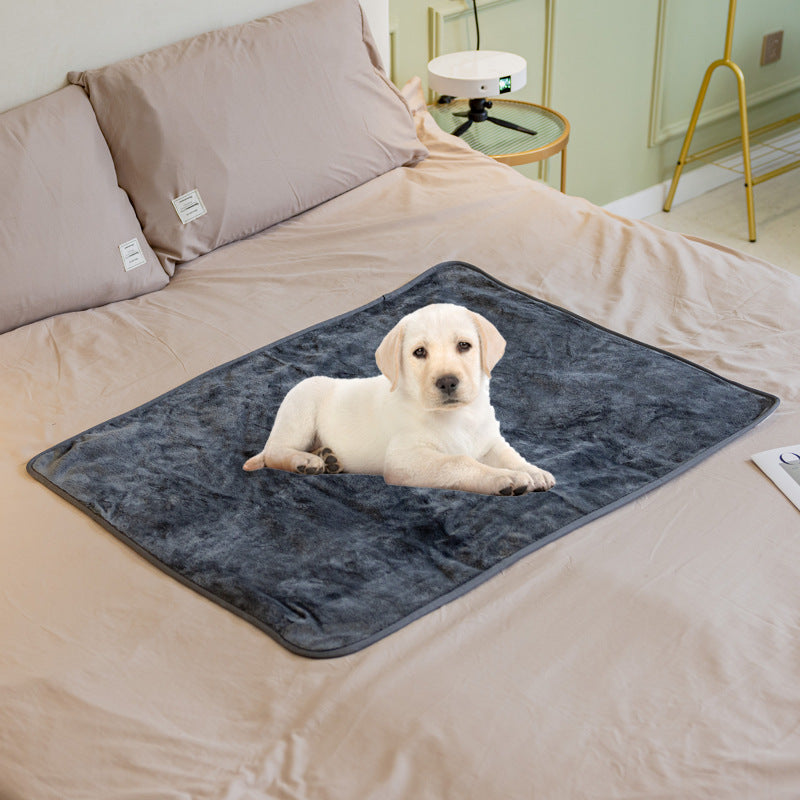 Wasserdichte Hundedecke aus Flanell & Lammvelvet – 4 Farben, 2 Größen