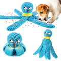 Oktopus-Schnþffelspielzeug für Hunde – Plüsch, Quietscher & Knister