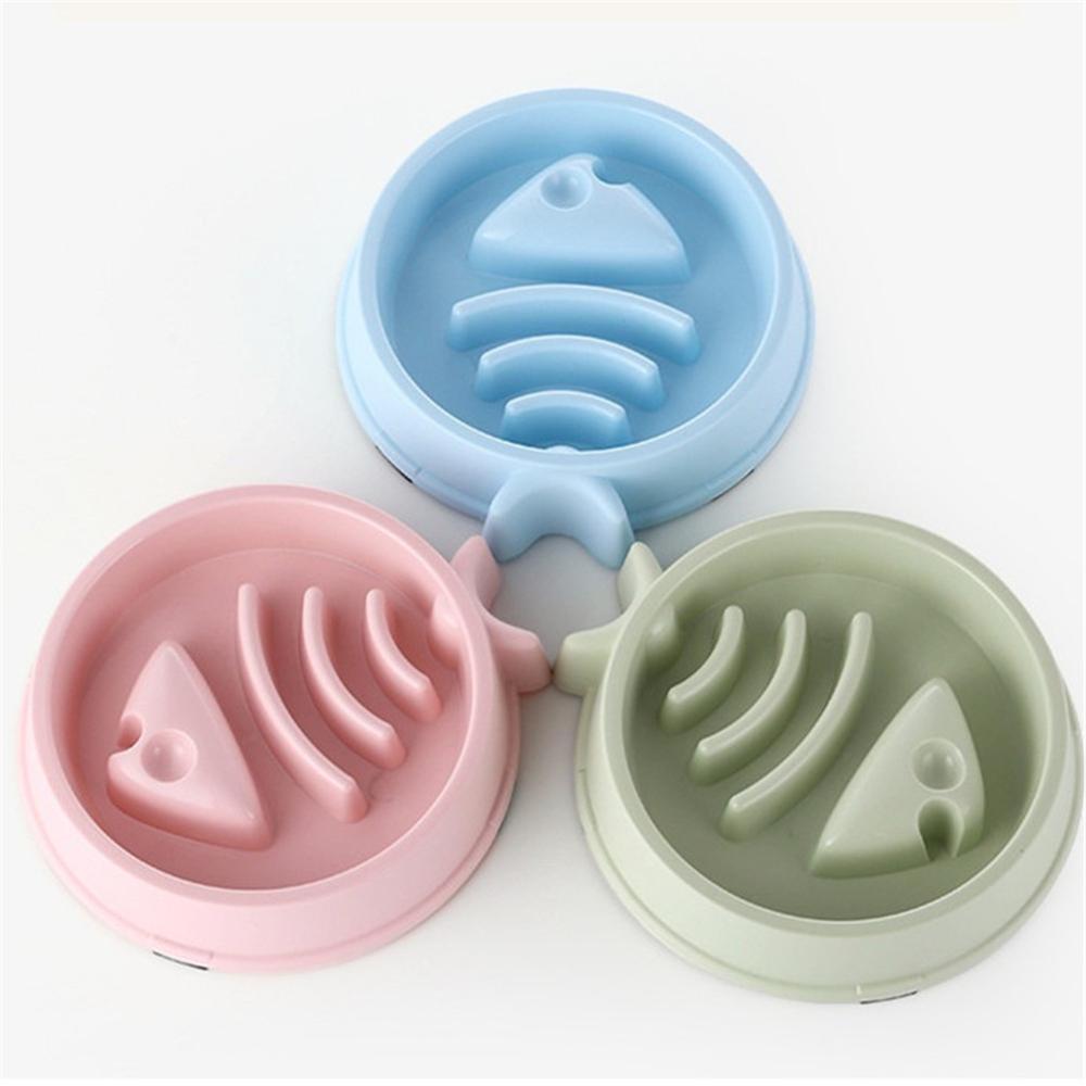 Slow Feeder Napf für Hunde – Fischgräten-Design gegen hastiges Fressen, Ø 21 cm