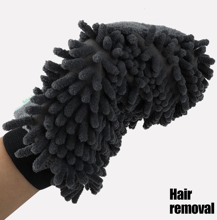 Duschhandschuh für Hunde – doppelseitig, Massage & Reinigung, 3 Farben