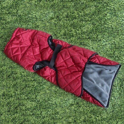 Winterjacke fuer grosse Hunde - Fleece | Warm und weich | 2 Farben | XS-XL | Golden Retriever