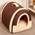 Hundehütte aus Stoff – abnehmbares Hundebett & Katzenzwinger | 6 Designs | S & M