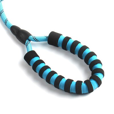 Reflektierende Hundeleine Nylon 1,2 m – Weste-Geschirr für große Hunde, 5 Farben, 8/10/12 mm