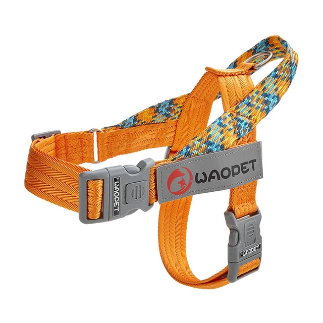 Hundegeschirr No-Pull – Reflektierend, Verstellbar, Nylon, S–L