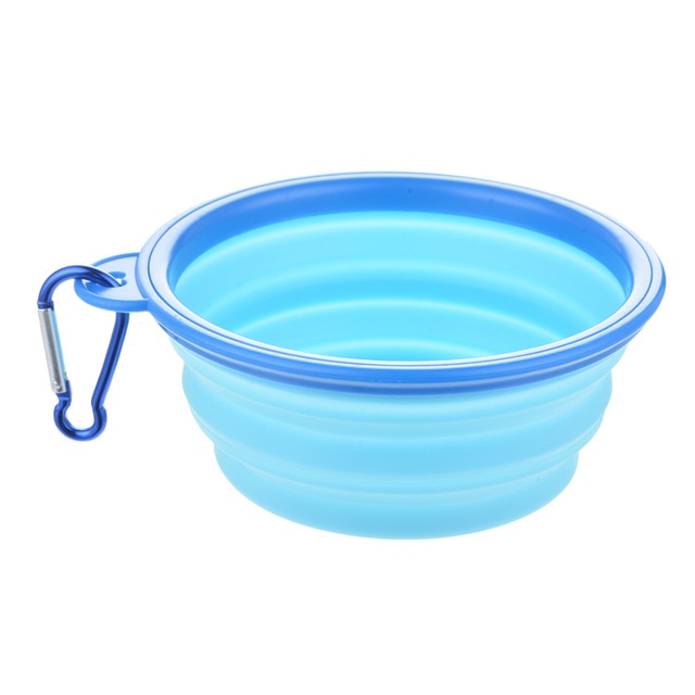 Portabler Silikon Faltnapf – 350ml, 24 Farben, für Wasser & Futter