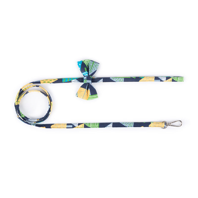 Hundeleine Blumen – Weiche Baumwolle im Korean Style