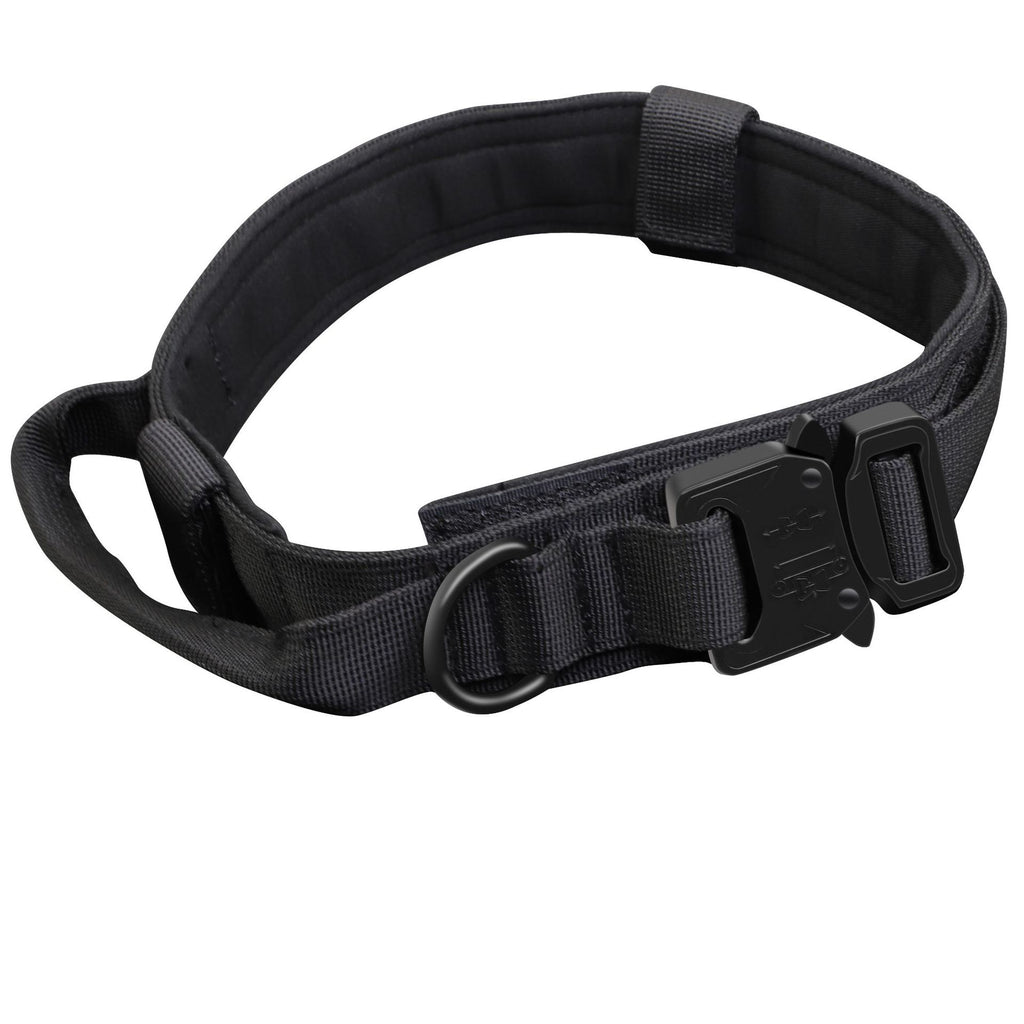 Taktisches Hundehalsband & Leine für Outdoor & Training – 8 Farben, M bis XL, auch als Set