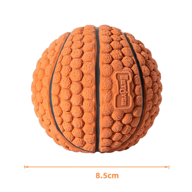Latex-Basketball für Hunde – Apportieren, Zahnpflege & Stressabbau