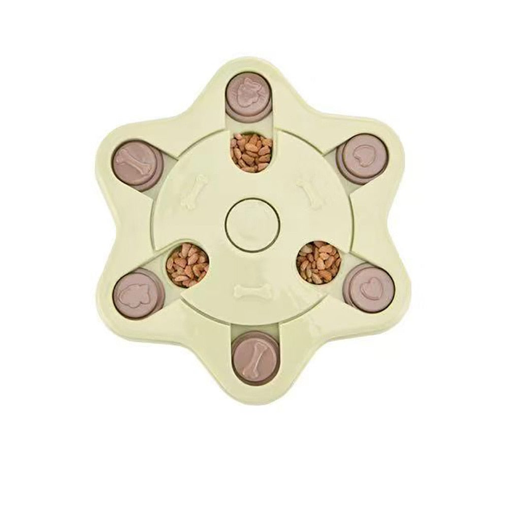 Slow Feeder Napf für Hunde – IQ-Puzzle Fressnapf gegen hastiges Fressen, 3 Typen
