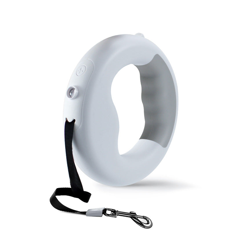 LED Hundeleine – Automatisch einziehbar, 3 m, USB aufladbar