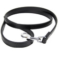 PU-Leder Hundeleine – 16 Farben, 1,0 / 1,5 / 2,0 cm x 120 cm, für Hunde & Katzen