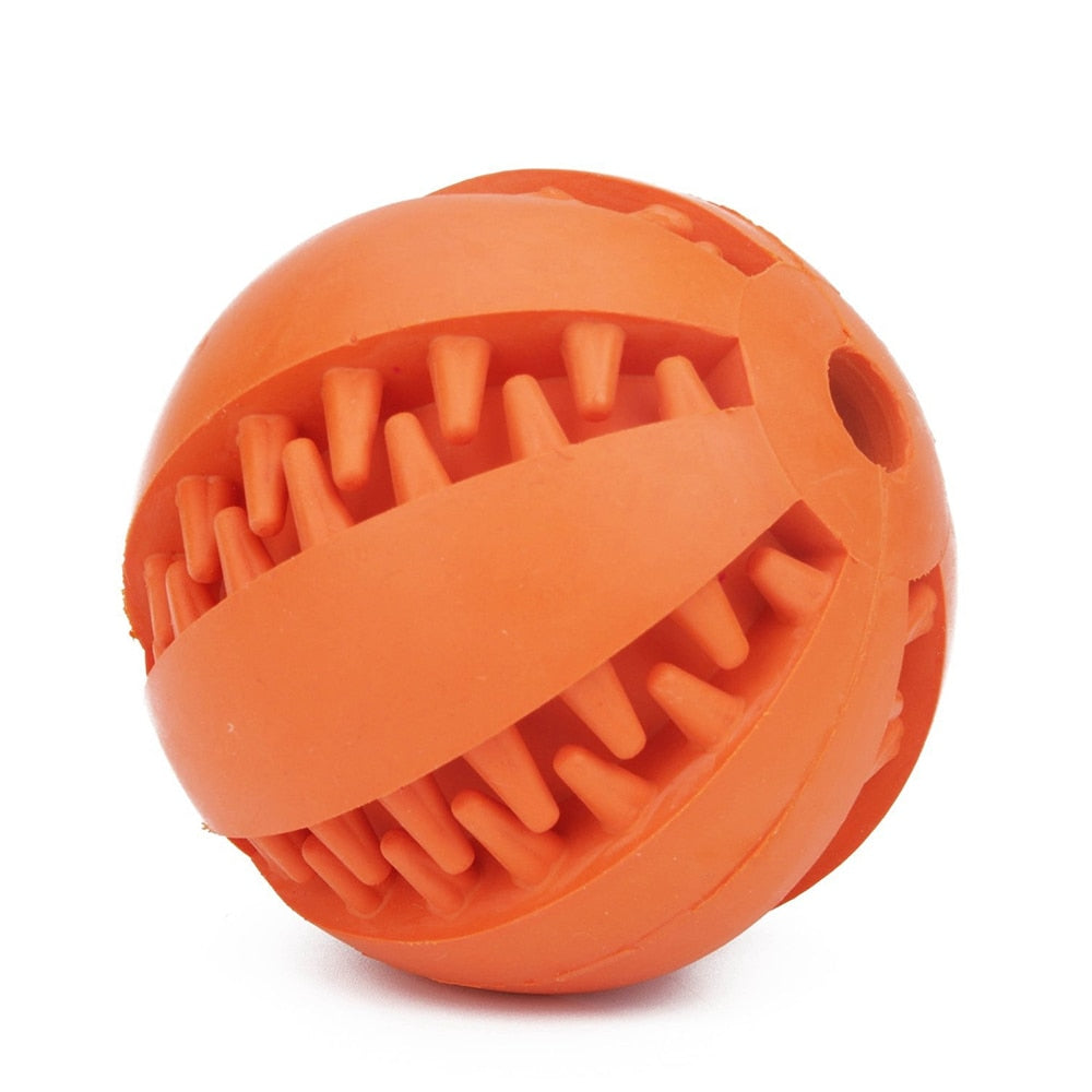 Hunde-Zahnpflegeball Naturkautschuk | Minzgeschmack | 6 Farben | 5–7 cm