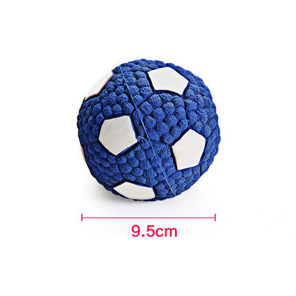 Latex-Quietschbaelle fuer Hunde - Volleyball Tennis Football Rugby | Klein und Gross | Beissresistent