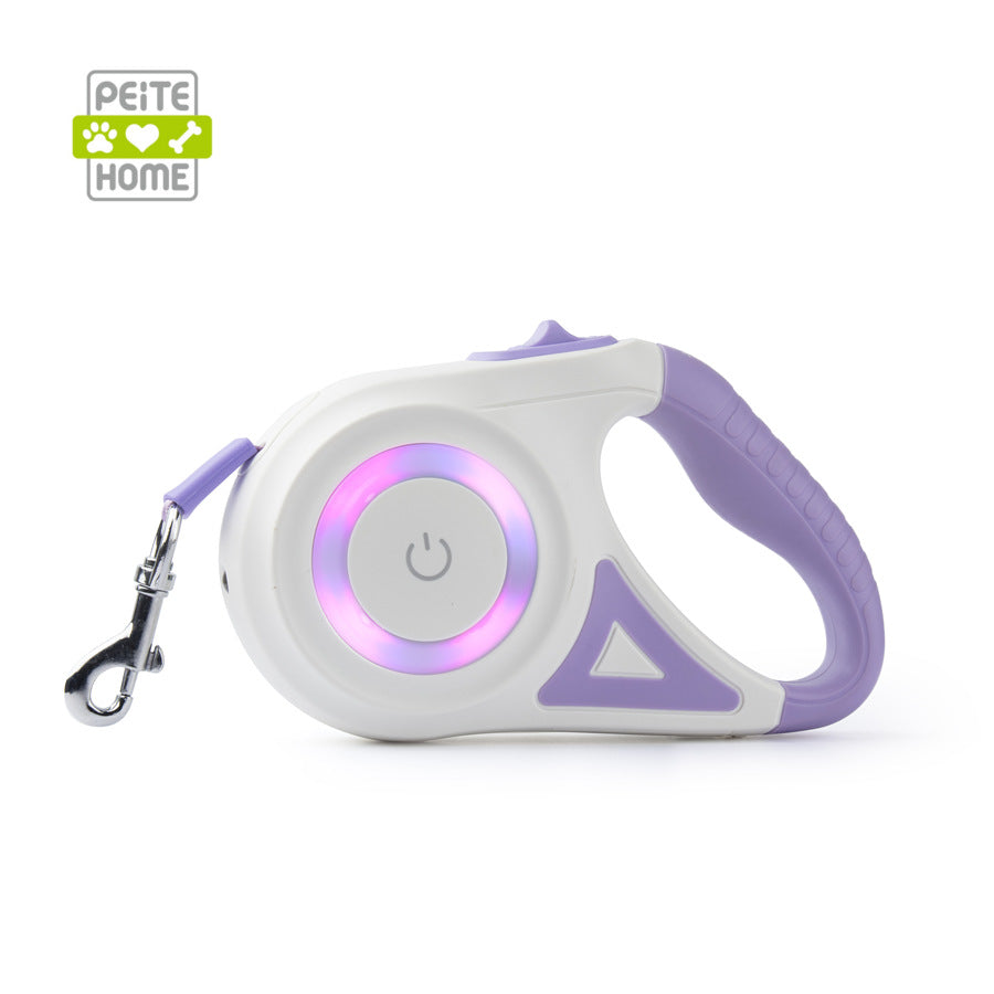 Einziehleine für Hunde mit LED-Licht & Touch-Schalter – 3m oder 5m | 3 Farben