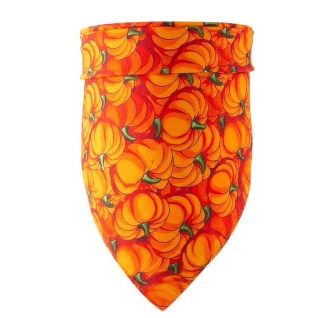 Hunde-Bandana 5er-Set – Weihnachten & Halloween, Polyester, Größe M