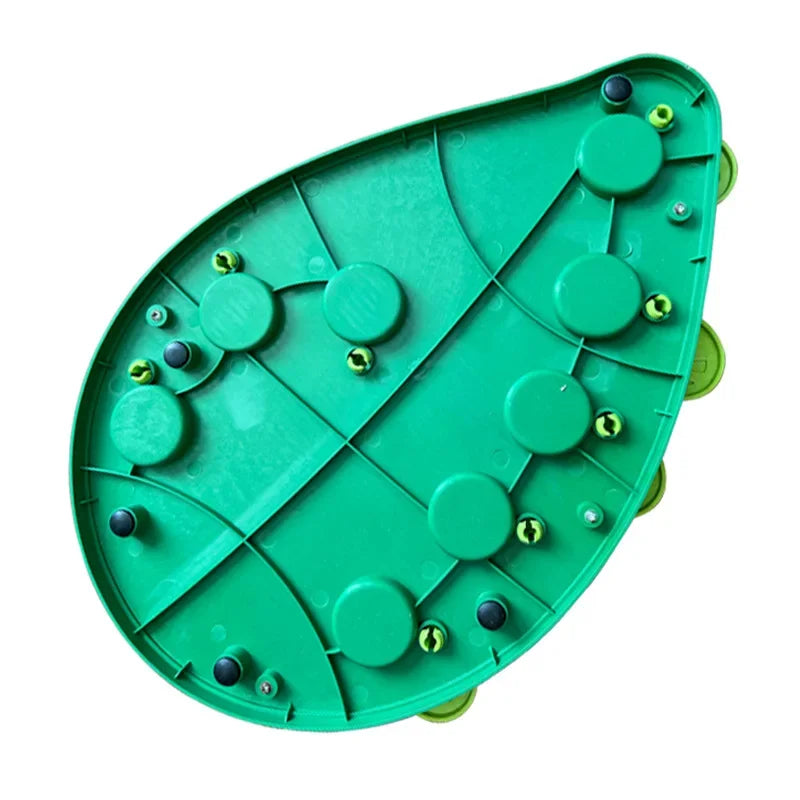 Puzzle Slow Feeder Napf – Mentale Auslastung, Anti-Schlingen, Gelbgrün