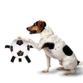 Hunde-Fussball mit Seilen - TPU | Beissresistent | 15 oder 17 cm | Inkl. Luftpumpe | Interaktiv