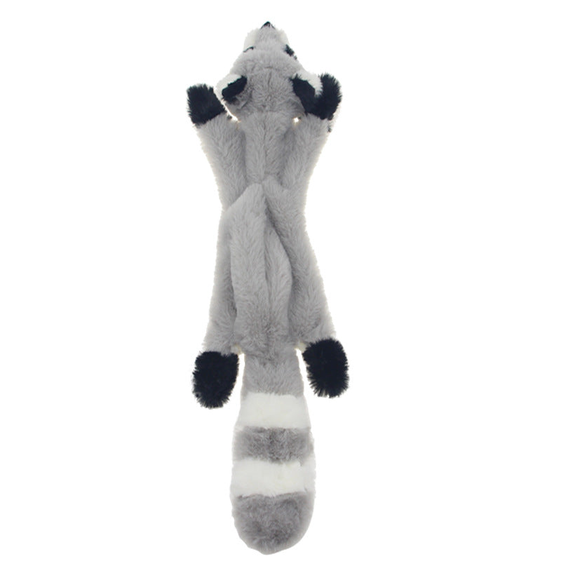 Plüsch-Tierspielzeug für Hunde – 45 cm, 2 Quietscher & 7 Tiermotive