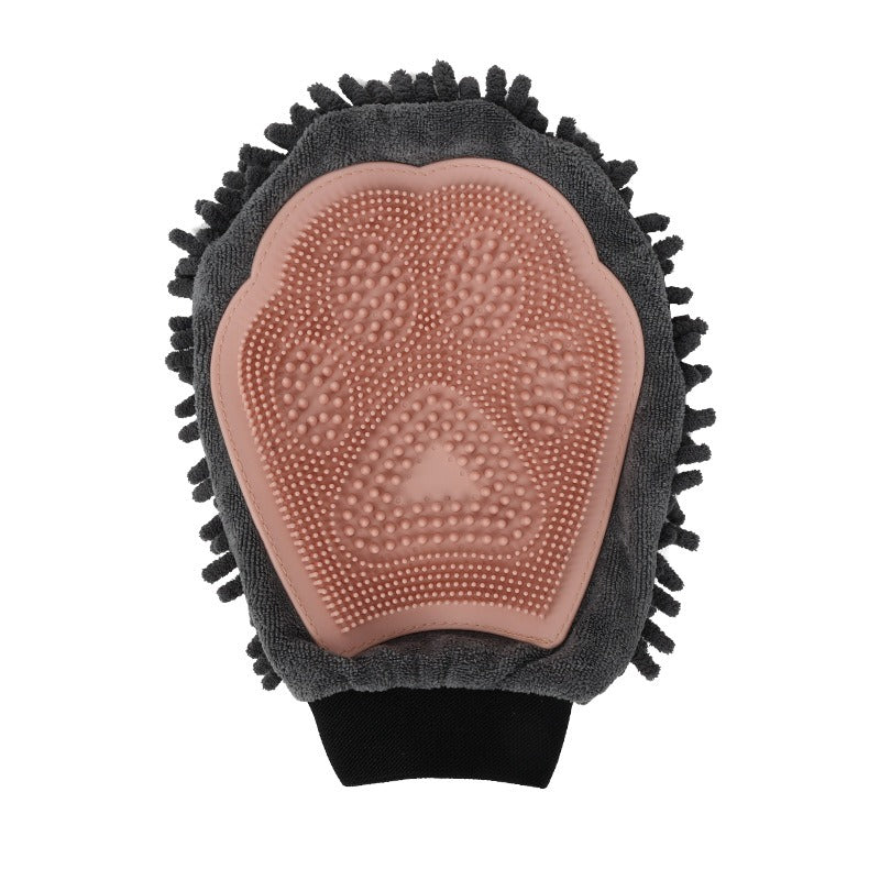 Duschhandschuh für Hunde – doppelseitig, Massage & Reinigung, 3 Farben