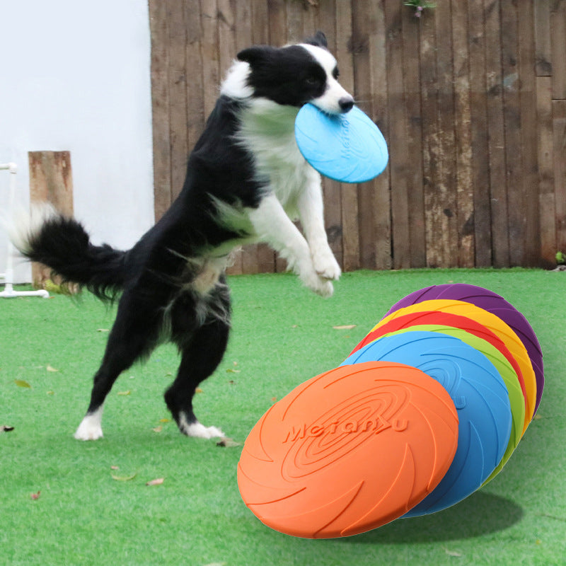 TPR Hundefrisbee bissfest & schwimmend – Wurfscheibe für Training & Outdoor, 3 Größen