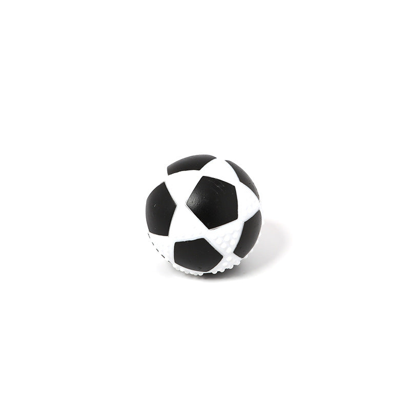 Sport-Quietschbälle für Hunde – Latex-Wurfspielzeug Basketball, Fußball, Tennis & Rugby
