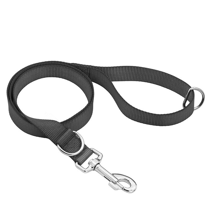 Hundeleine Nylon – Flachseil für kleine & große Hunde