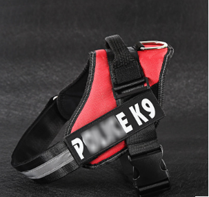 Personalisiertes Hundegeschirr No-Pull – Reflektierend, Atmungsaktiv, mit Namens-Patch, XS–2XL
