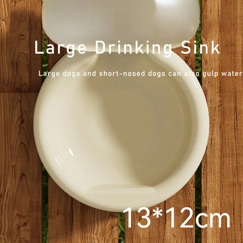 Hundetrinkflasche für unterwegs – 350 ml oder 500 ml, PP, mit Tragekordel, 3 Farben