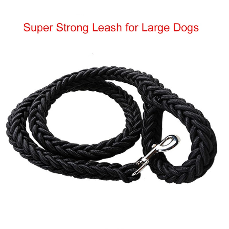 Hundeleine Nylon Kletterseil – Robust für mittelgroße & große Hunde