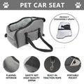 Auto-Mittelkonsolen Hundebett – Reisesitz für kleine Hunde, 4 Farben, 45 cm