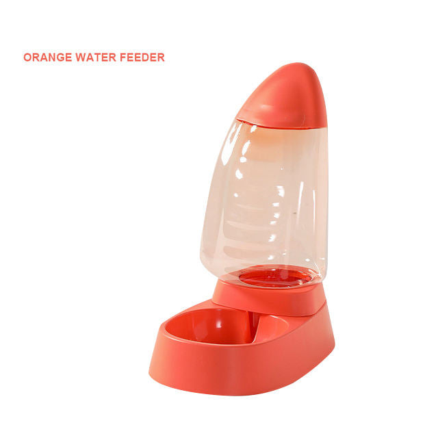 Hundenapf & Wasserspender Segelboot-Design – Transparent, Große Kapazität, 4 Farben