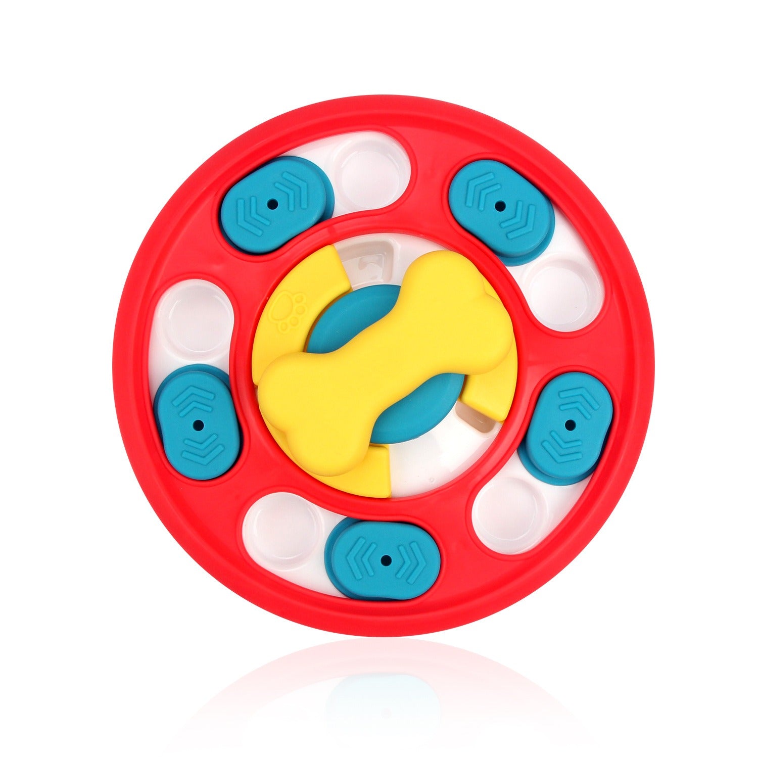 Drehbarer Schnüffelnapf & Intelligenzspielzeug für Hunde – ⌀24 cm, 3 Farben